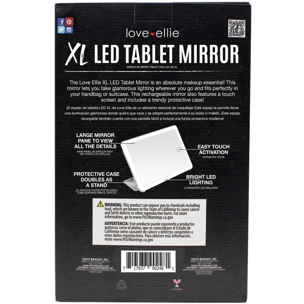 XL LED Tablet Mirror - Picture 2 of 8